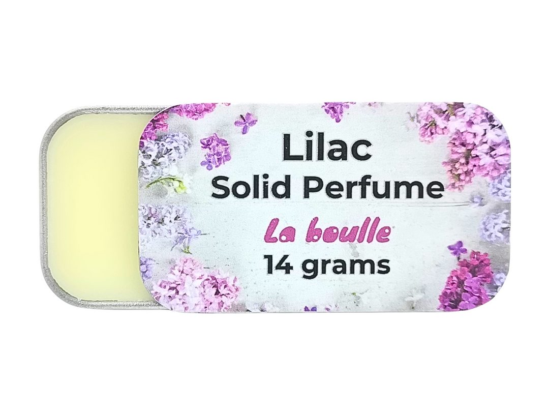 Lilac Solid Natural Perfume Balm