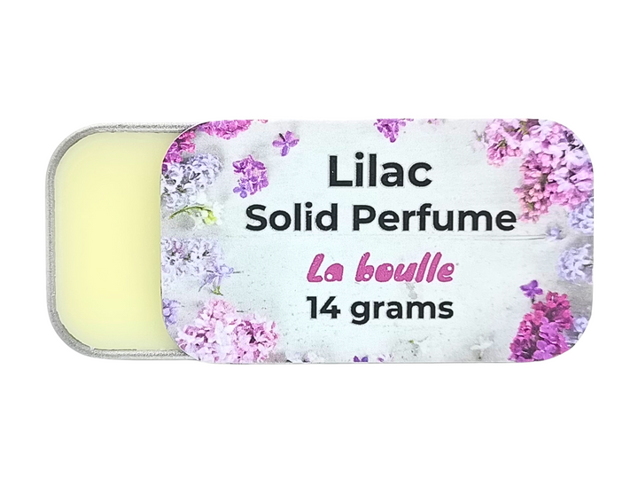 Lilac Solid Natural Perfume Balm