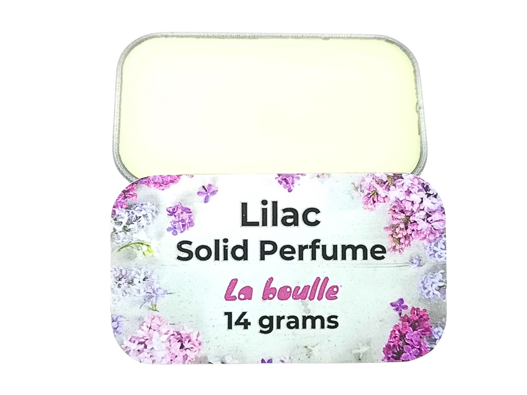 Lilac Solid Natural Perfume Balm