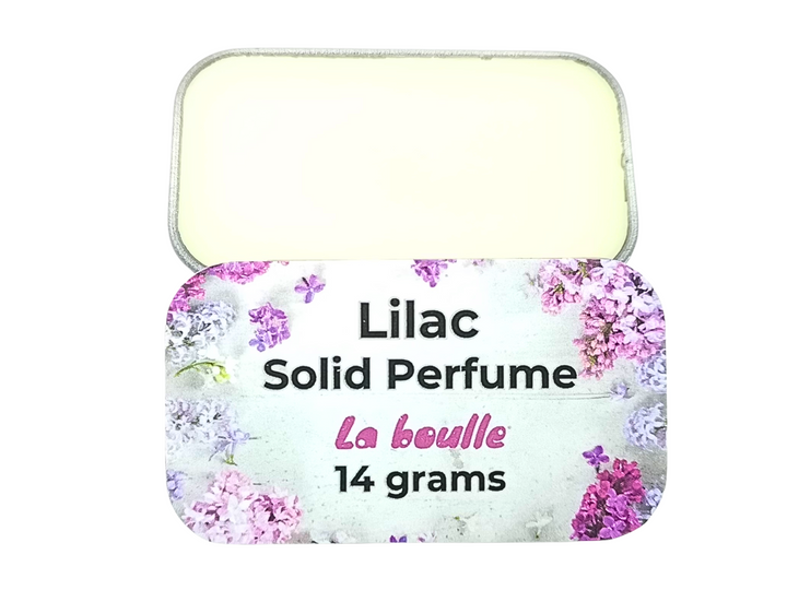 Lilac Solid Natural Perfume Balm