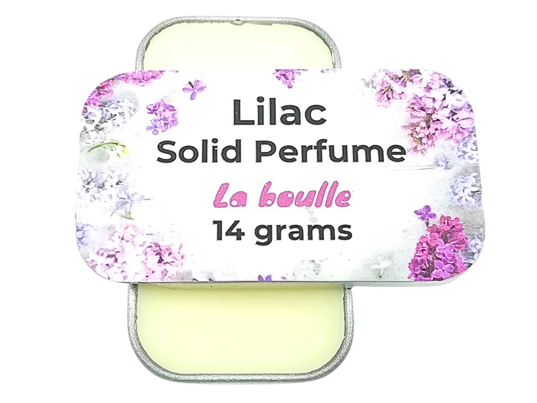 Lilac Solid Natural Perfume Balm