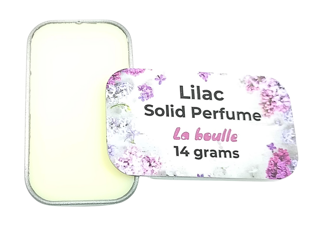 Lilac Solid Natural Perfume Balm