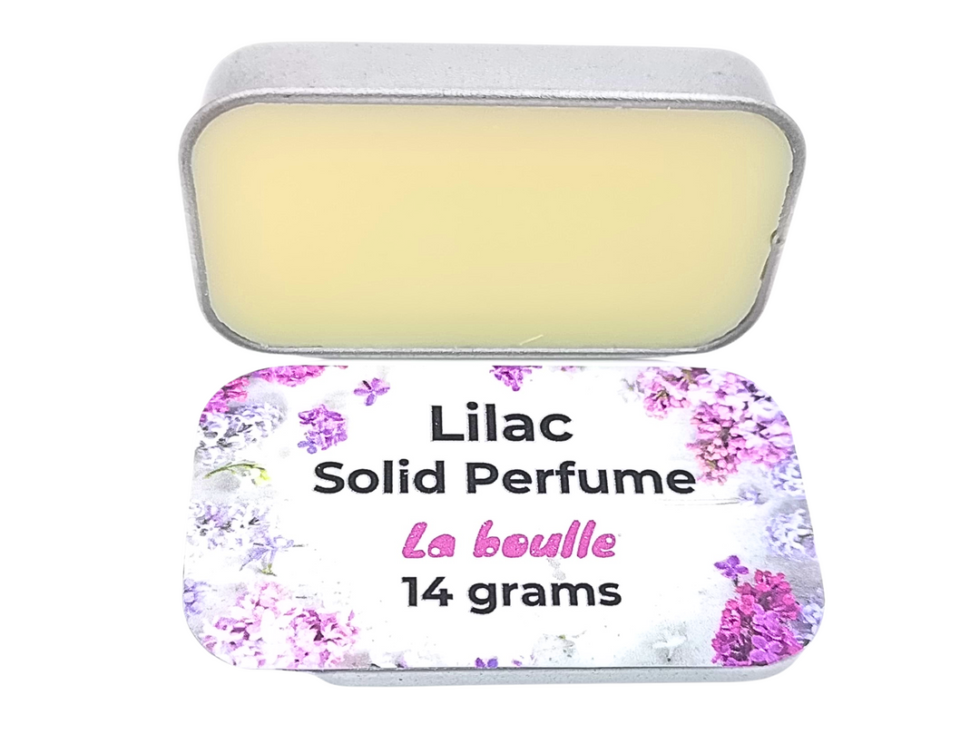 Lilac Solid Natural Perfume Balm
