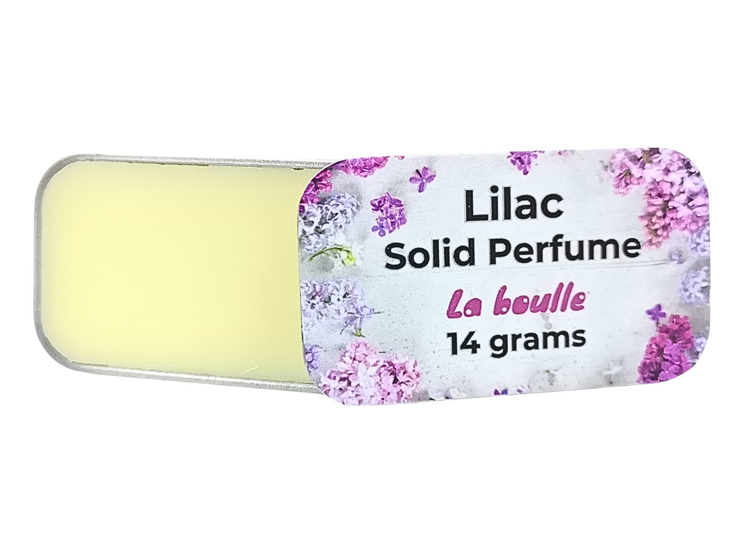 Lilac Solid Natural Perfume Balm