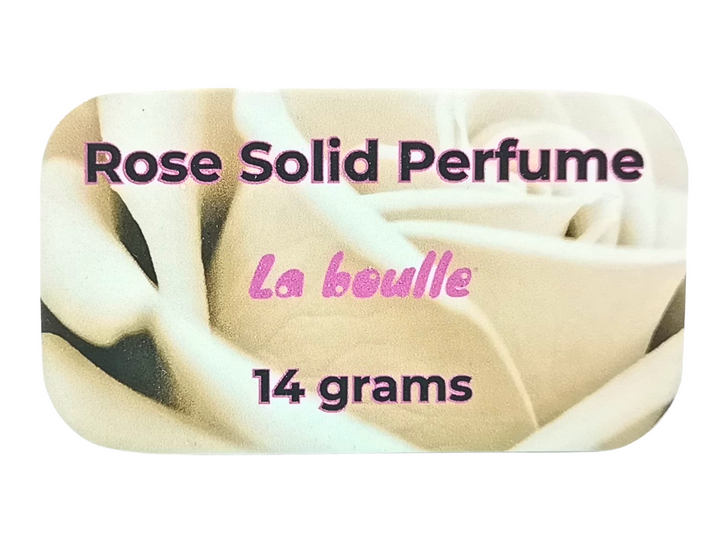 Rose Solid Natural Perfume Balm