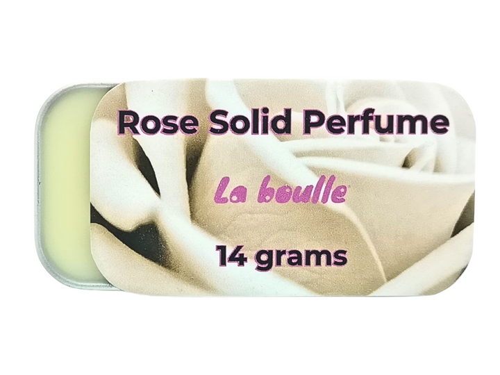 Rose Solid Natural Perfume Balm