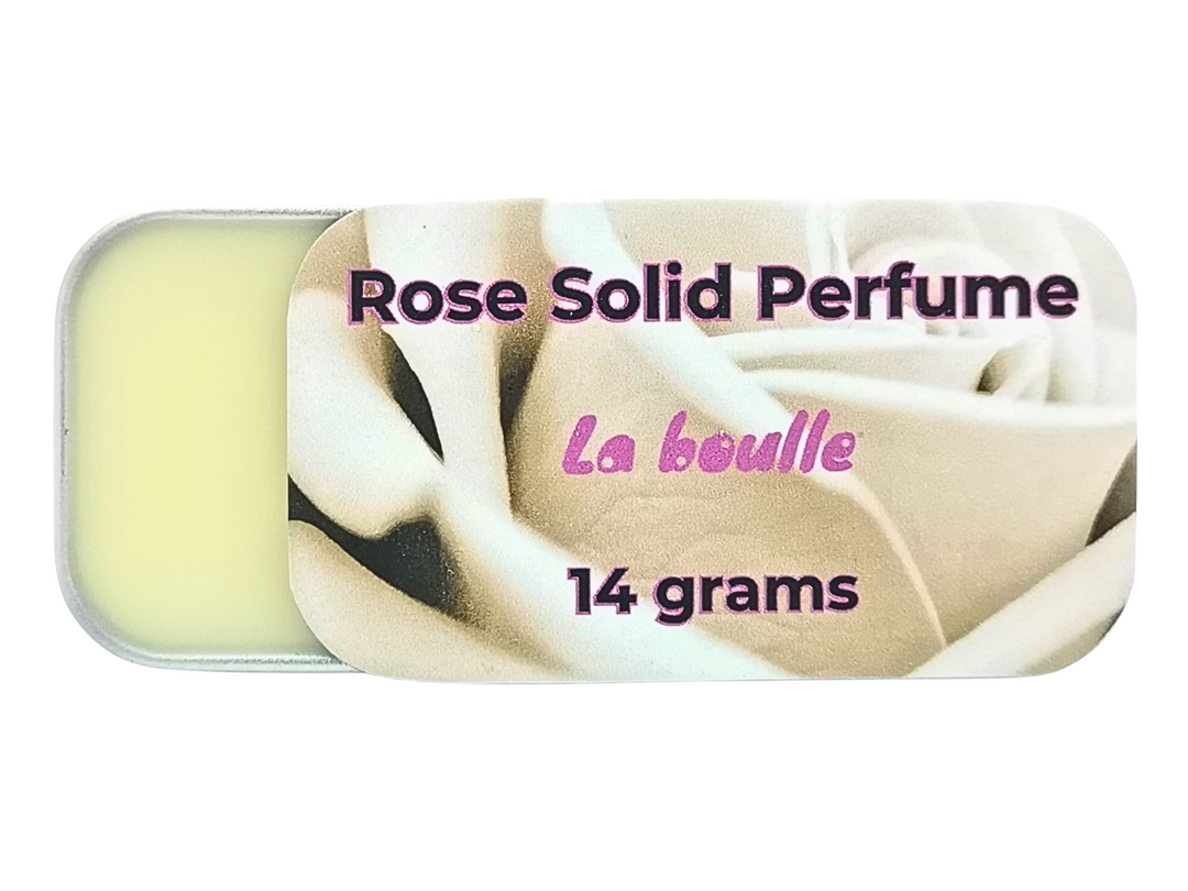 Rose Solid Natural Perfume Balm
