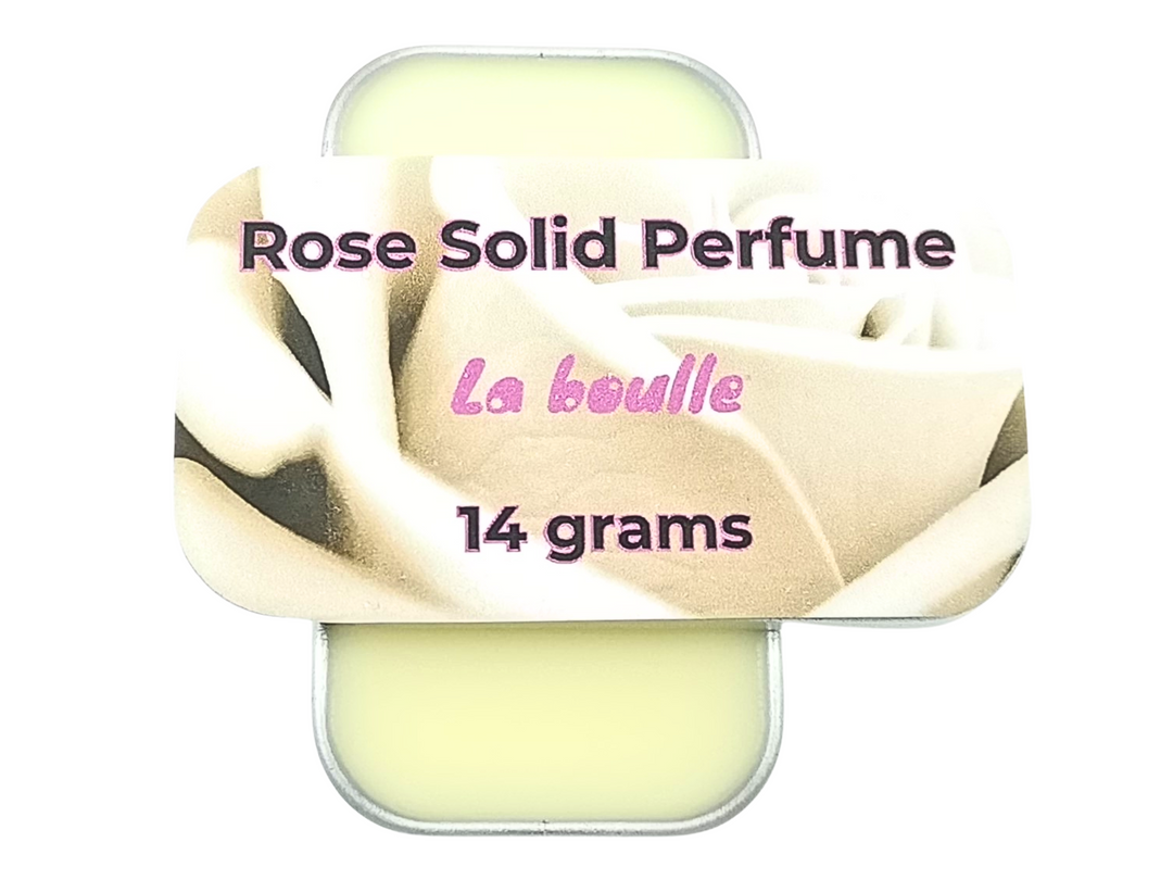 Rose Solid Natural Perfume Balm