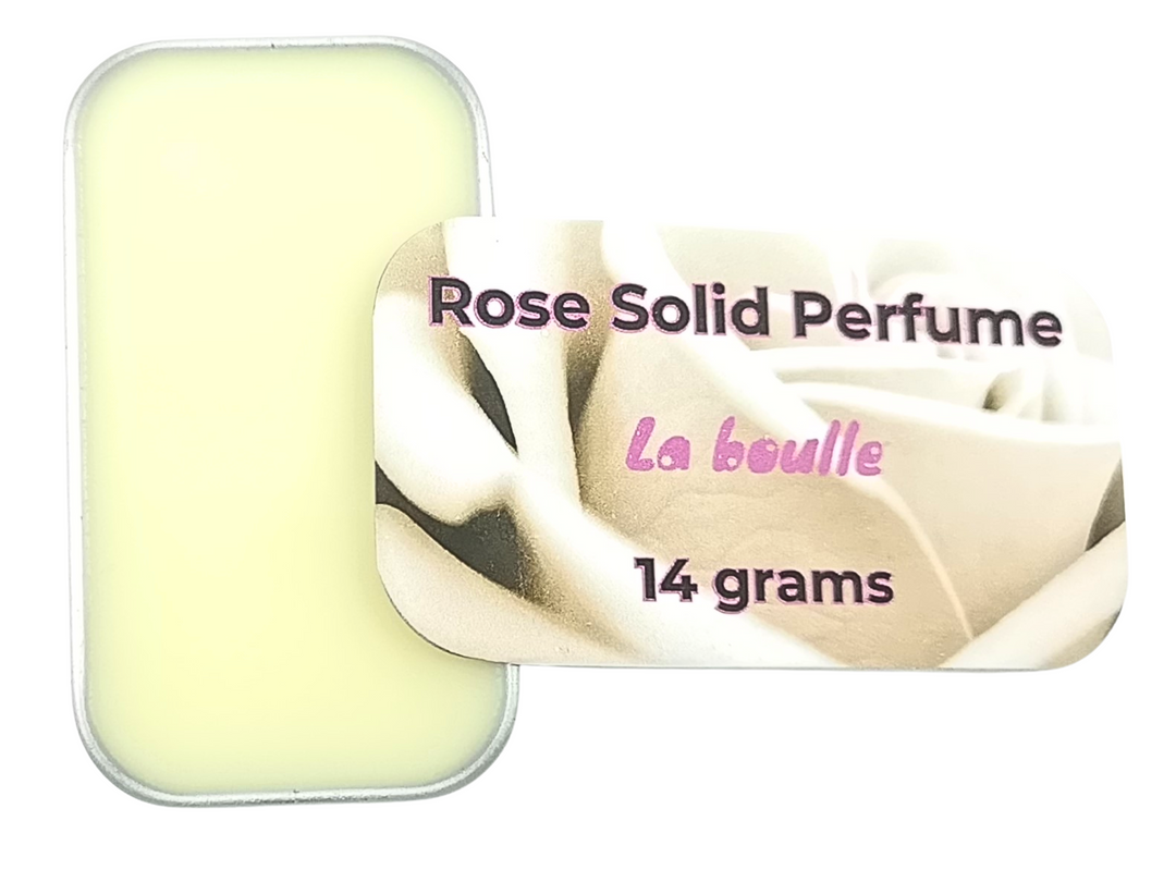 Rose Solid Natural Perfume Balm