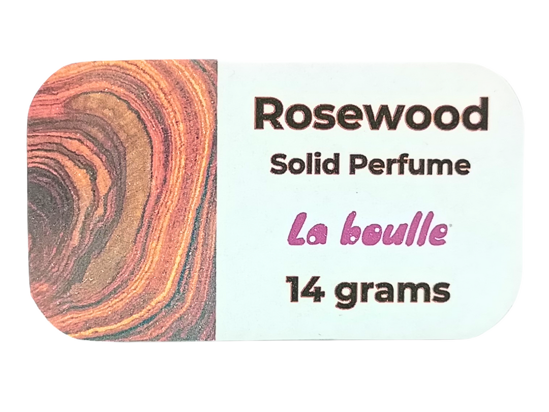 Rosewood Solid Natural Perfume Balm