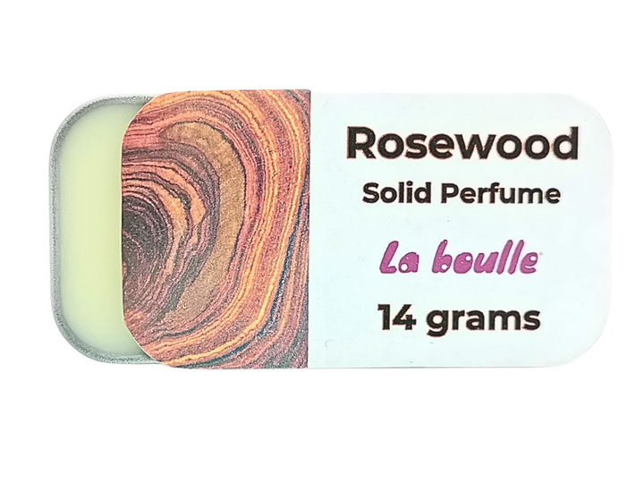 Rosewood Solid Natural Perfume Balm