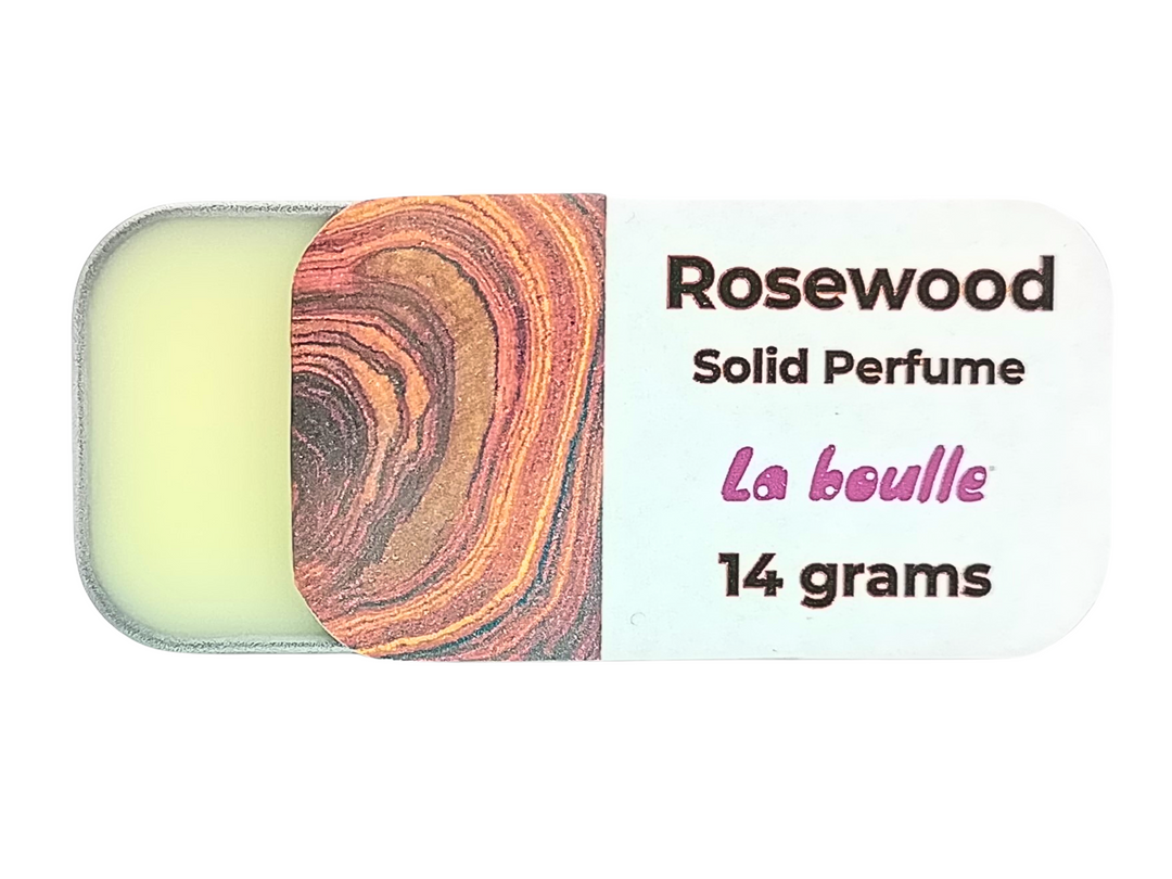 Rosewood Solid Natural Perfume Balm