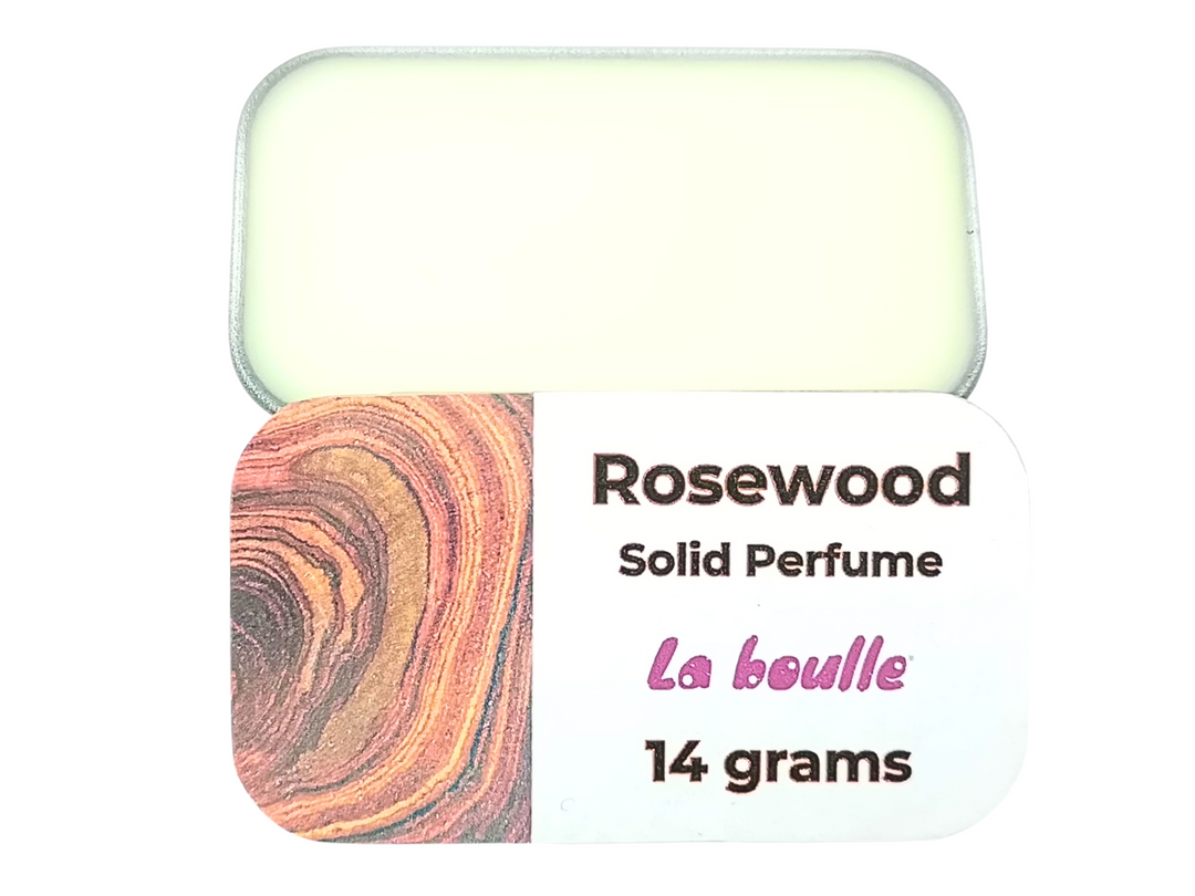 Rosewood Solid Natural Perfume Balm