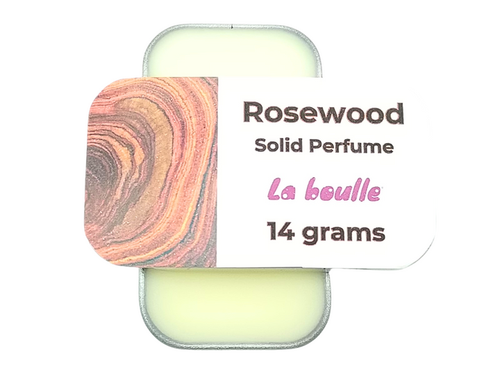 Rosewood Solid Natural Perfume Balm