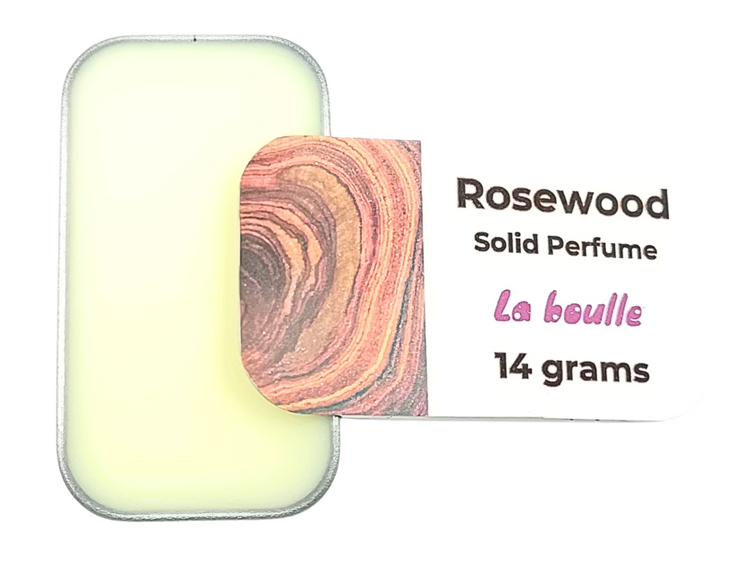 Rosewood Solid Natural Perfume Balm