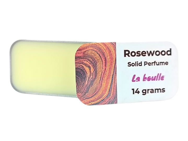 Rosewood Solid Natural Perfume Balm