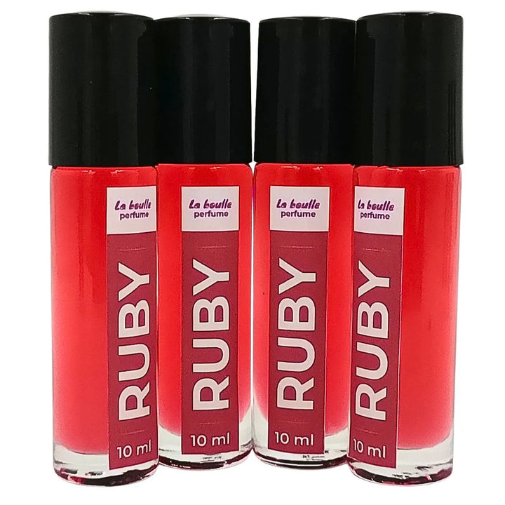 Ruby Roll-On Perfume – Fruity & Warm Pomegranate Scent – 10ml