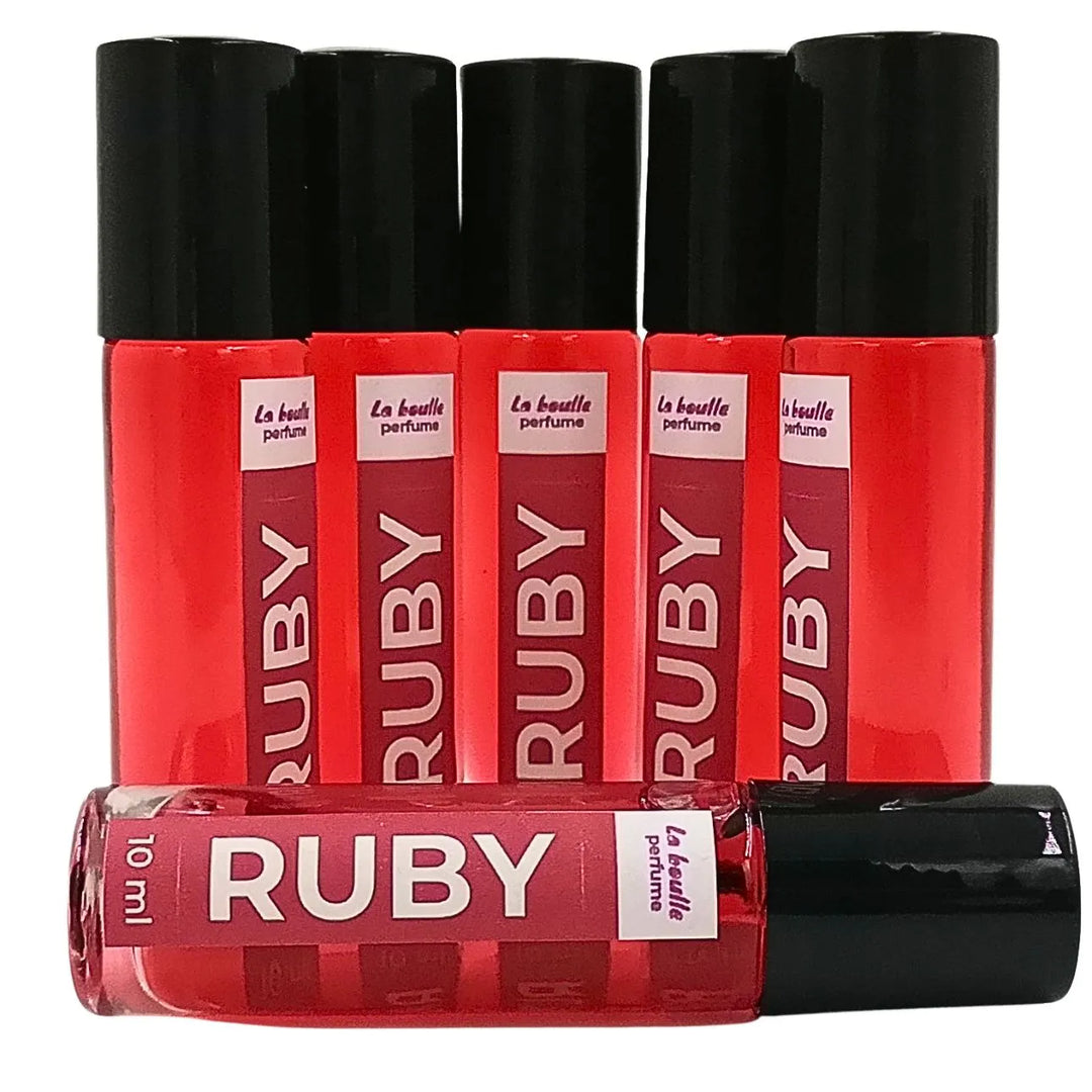 Ruby Roll-On Perfume – Fruity & Warm Pomegranate Scent – 10ml