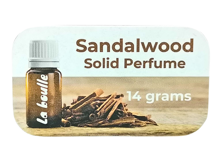 Sandalwood Solid Natural Perfume Balm