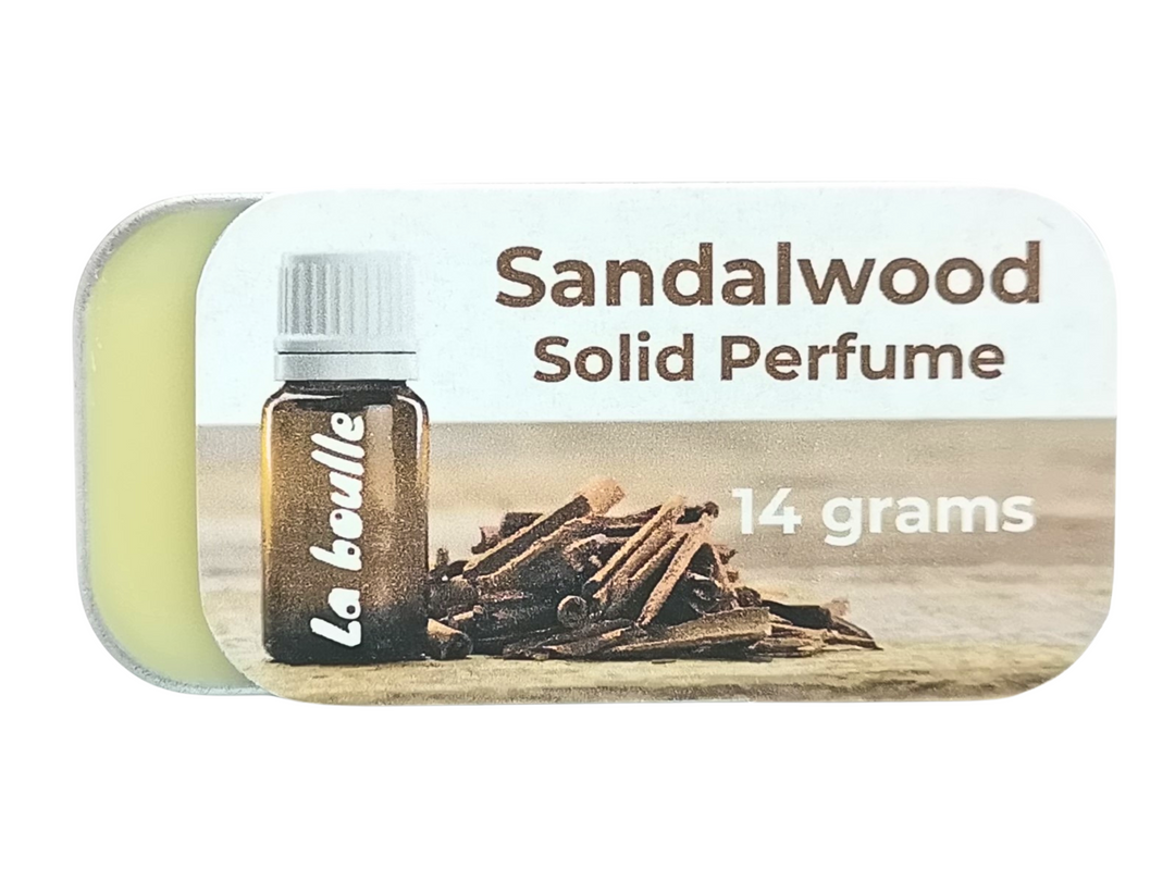 Sandalwood Solid Natural Perfume Balm