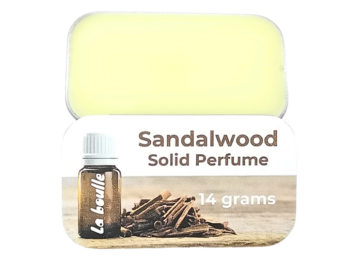 Sandalwood Solid Natural Perfume Balm