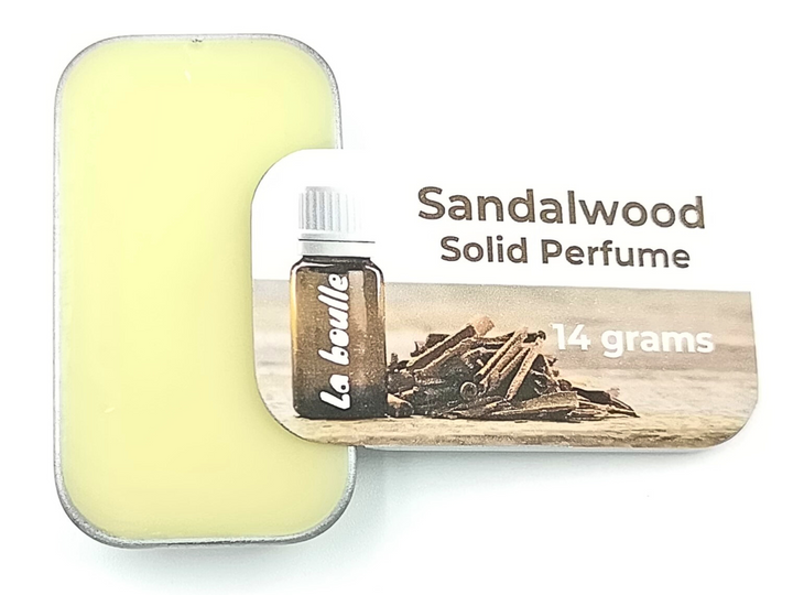 Sandalwood Solid Natural Perfume Balm