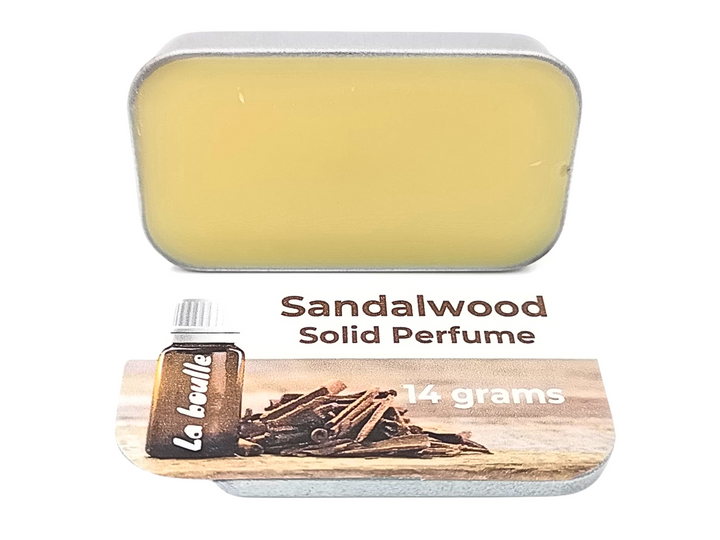 Sandalwood Solid Natural Perfume Balm