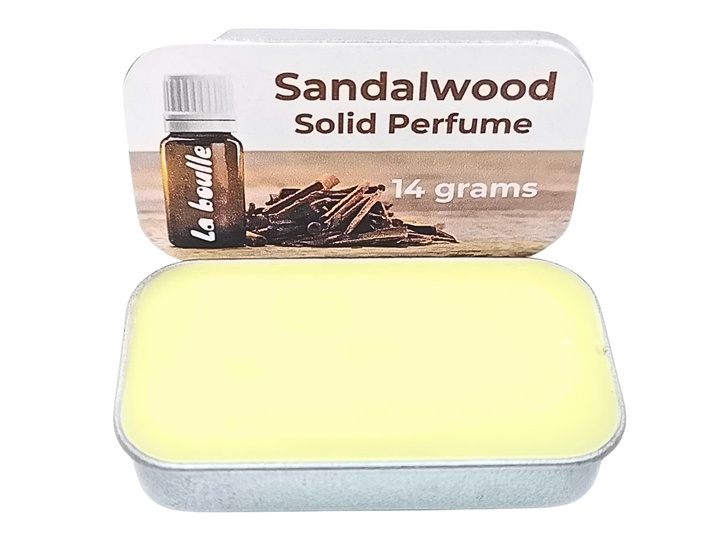 Sandalwood Solid Natural Perfume Balm