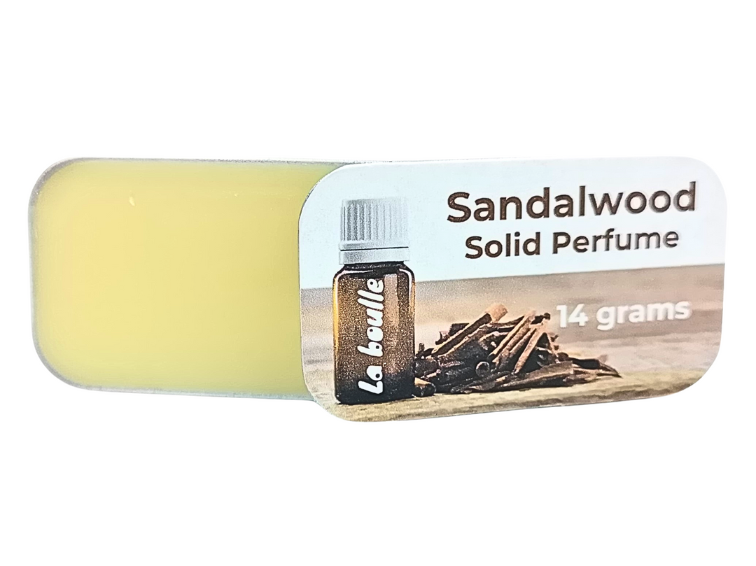 Sandalwood Solid Natural Perfume Balm