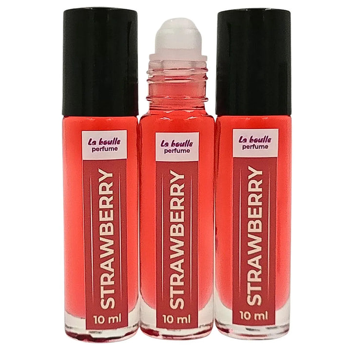 Strawberry Roll-On Perfume – Sweet Fruity Scent – 10ml
