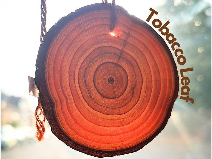 Tobacco Leaf Car Air Freshener – Woody & Grounding Scent