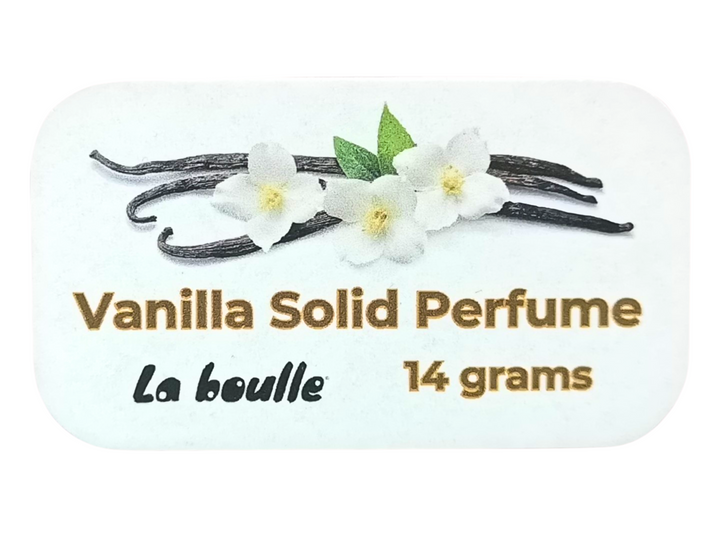 Vanilla Solid Natural Perfume Balm