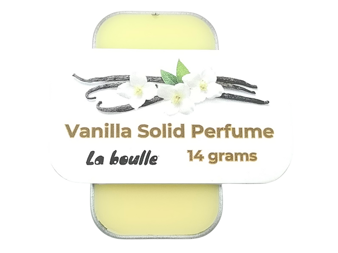Vanilla Solid Natural Perfume Balm
