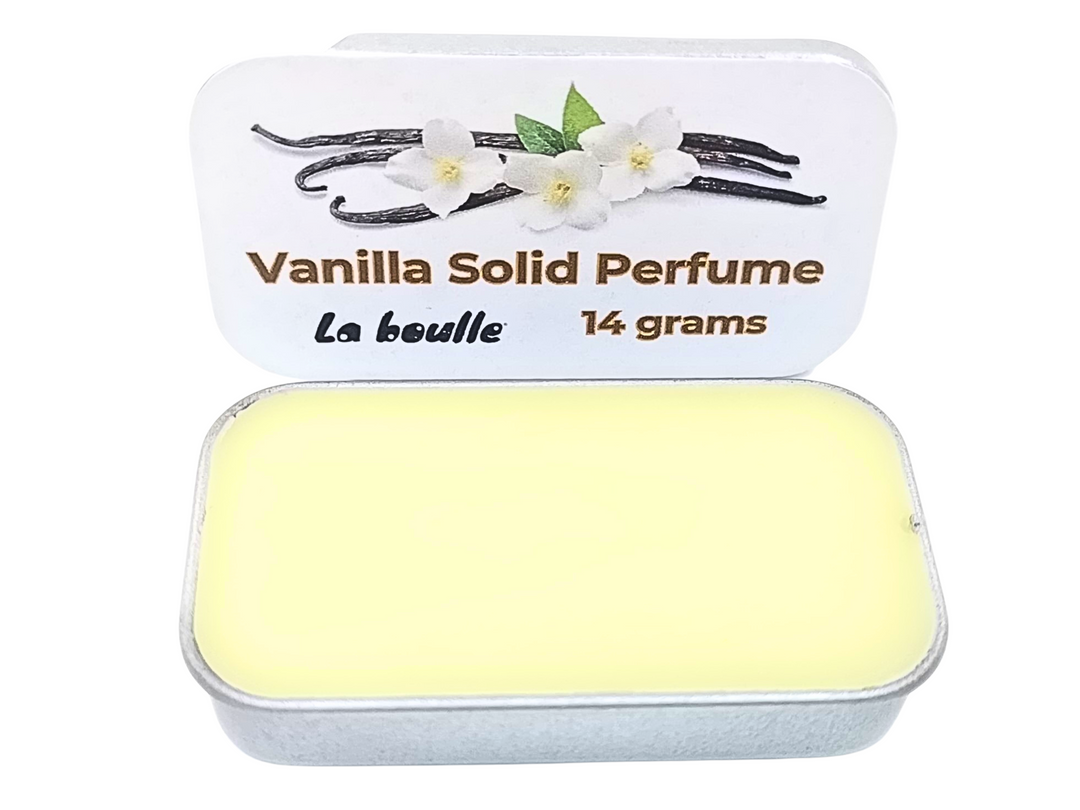 Vanilla Solid Natural Perfume Balm
