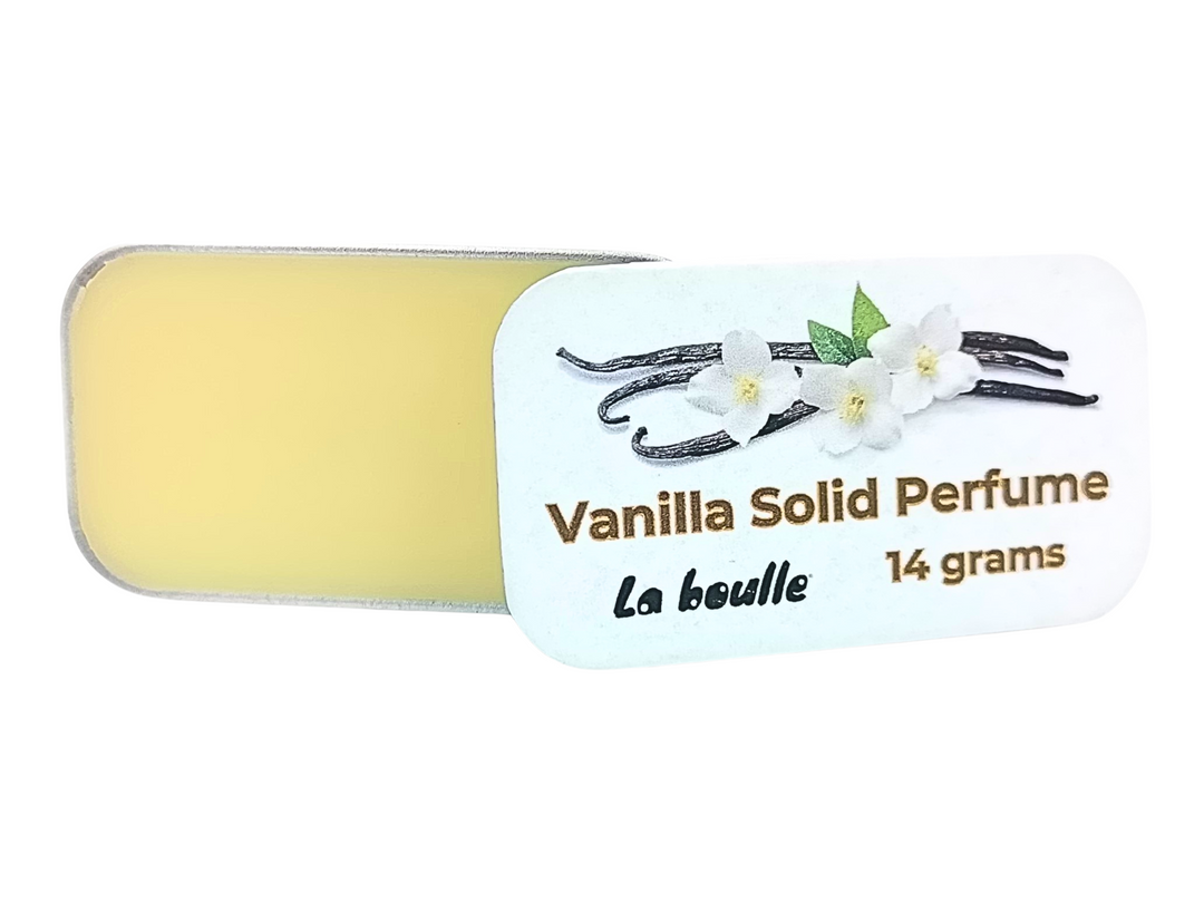 Vanilla Solid Natural Perfume Balm