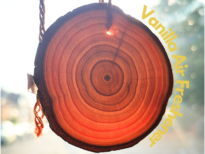 Vanilla Car Air Freshener – Sweet & Comforting Scent