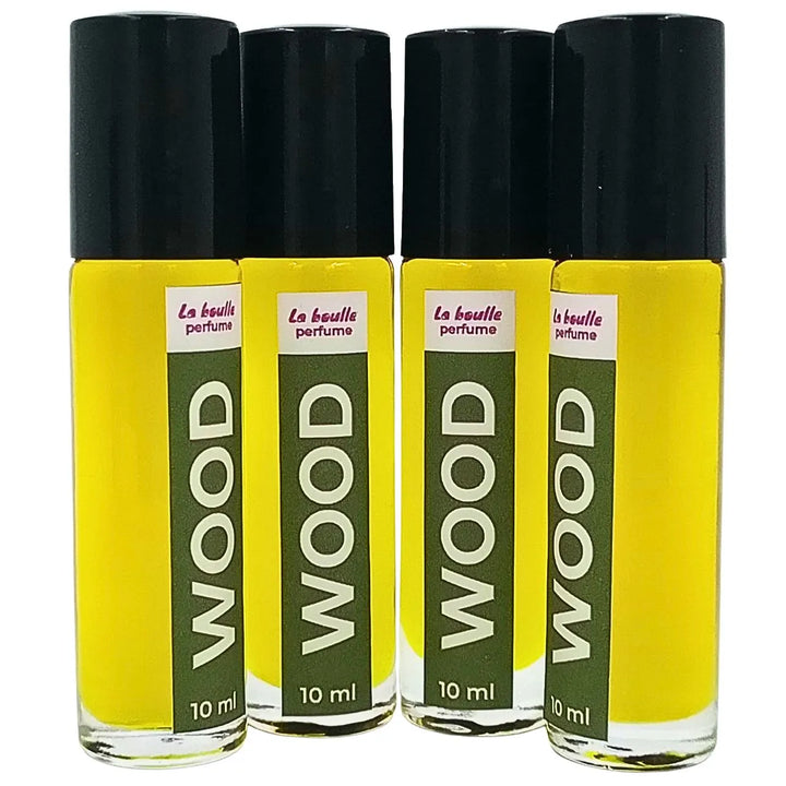 Wood Roll-On Perfume – Fresh Woody & Spicy Scent – 10ml