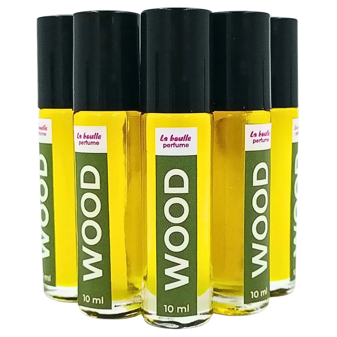 Wood Roll-On Perfume – Fresh Woody & Spicy Scent – 10ml