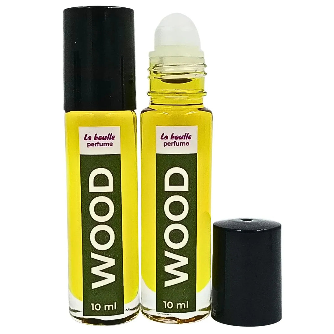 Wood Roll-On Perfume – Fresh Woody & Spicy Scent – 10ml