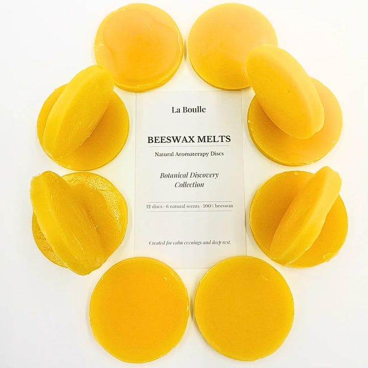 Botanical Discovery Wax Melt Gift Set – Natural Beeswax Aromatherapy Discs