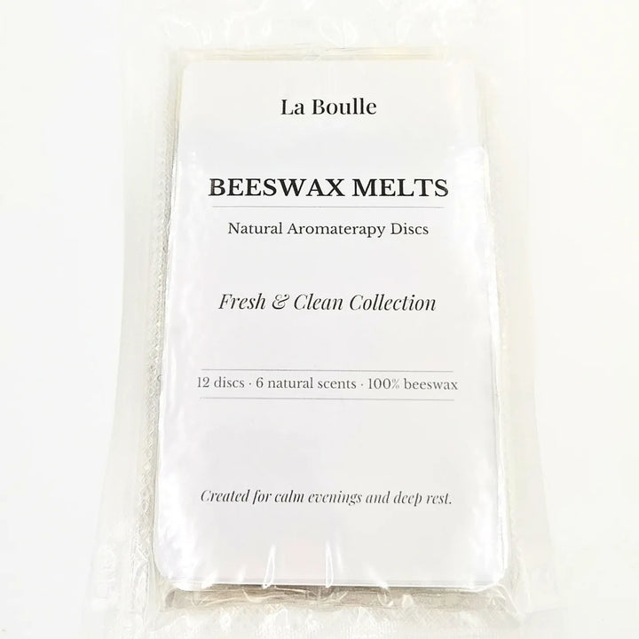 Fresh & Clean Wax Melt Gift Set – Natural Beeswax Aromatherapy Discs
