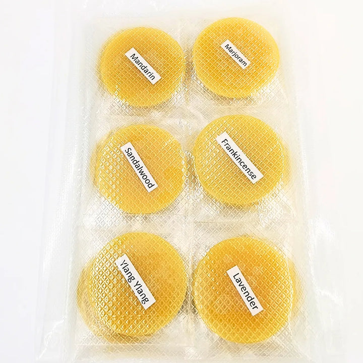 Relax & Sleep Wax Melt Gift Set – Natural Beeswax Aromatherapy Discs