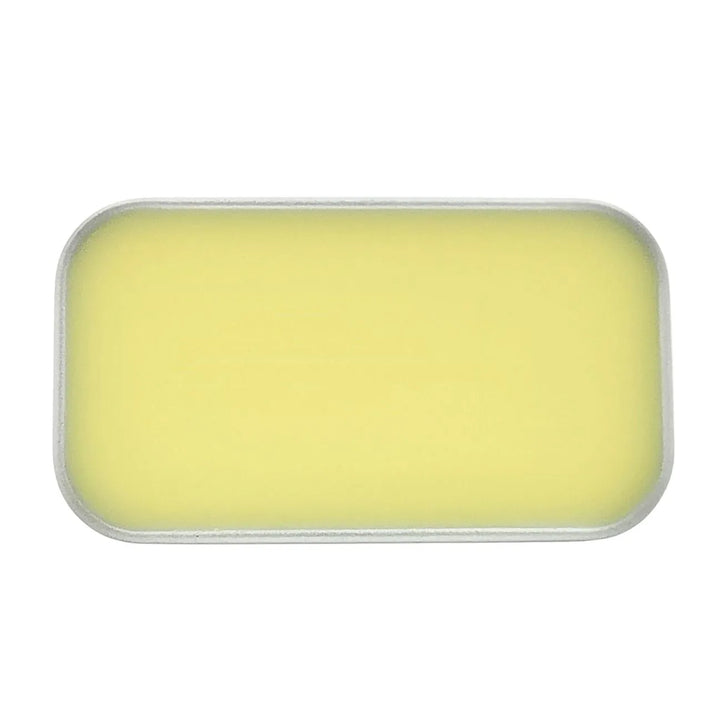 Freesia solid natural perfume balm, La Boulle, on a white background
